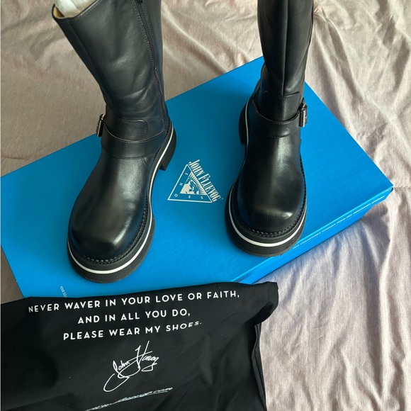 John Fluevog FV2 Boots, Size 9 NWB - Picture 9 of 14